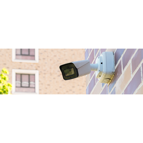 Kamerabevakning utomhus på fastighet