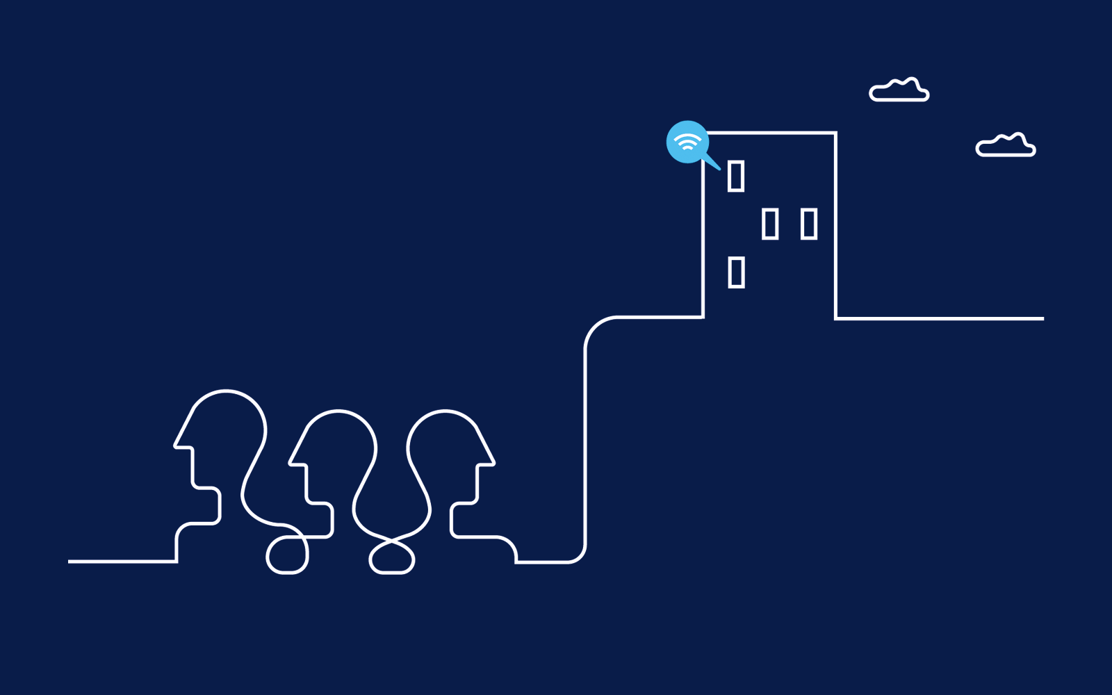 Illustration. Hybrid årsstämma i brf.